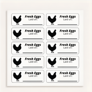 Egg Date Labels - 10